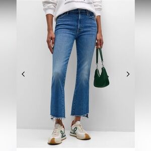 Lola Dre MOTHER Denim The Mid Rize Dazzler Ankle Step Something to Remember